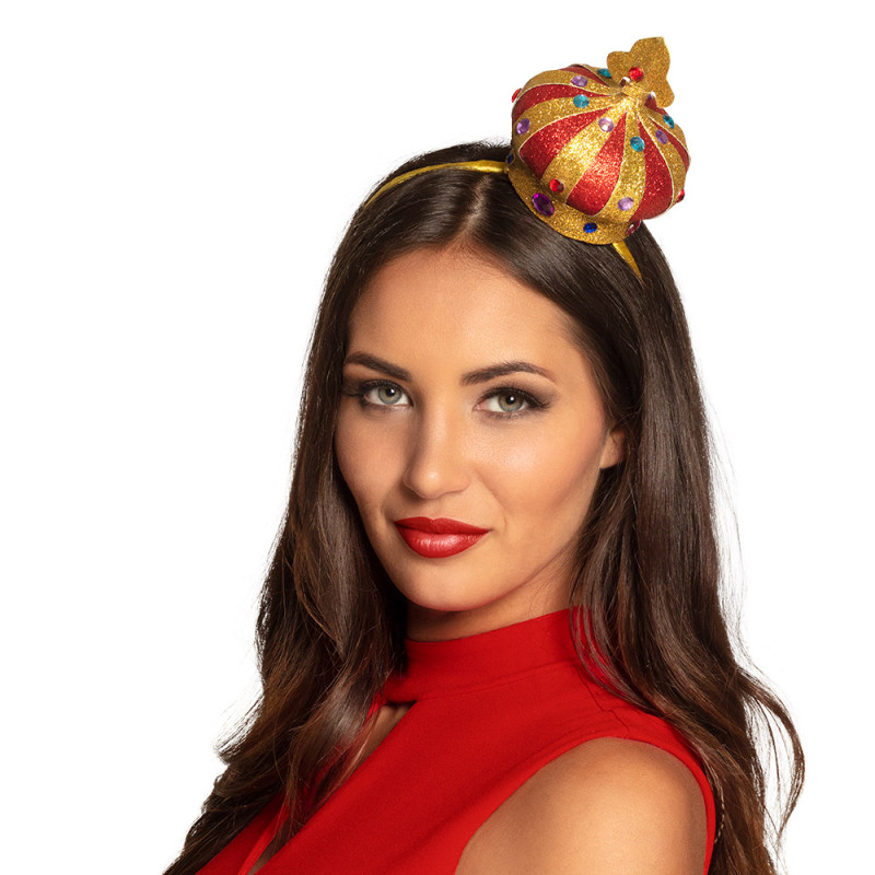 Kráľovská koruna na čelenke